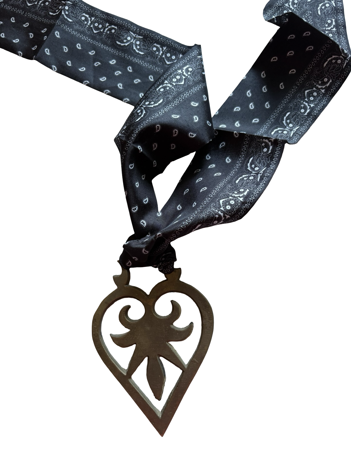 VINTAGE HORSE BRASS 1 of 1 HEART