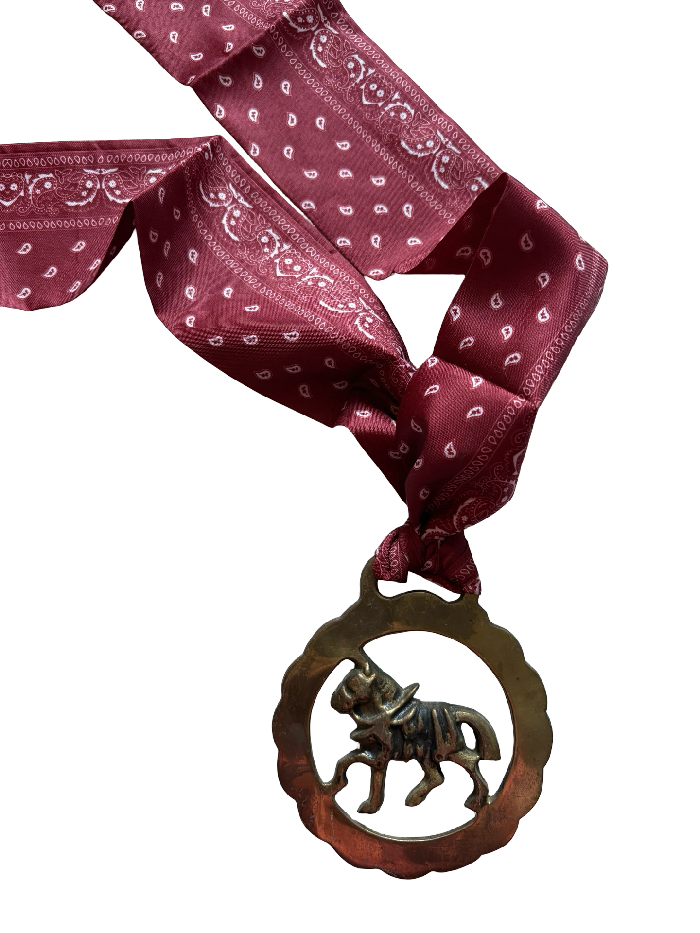 VINTAGE HORSE BRASS 1 of 1 HORSE 2