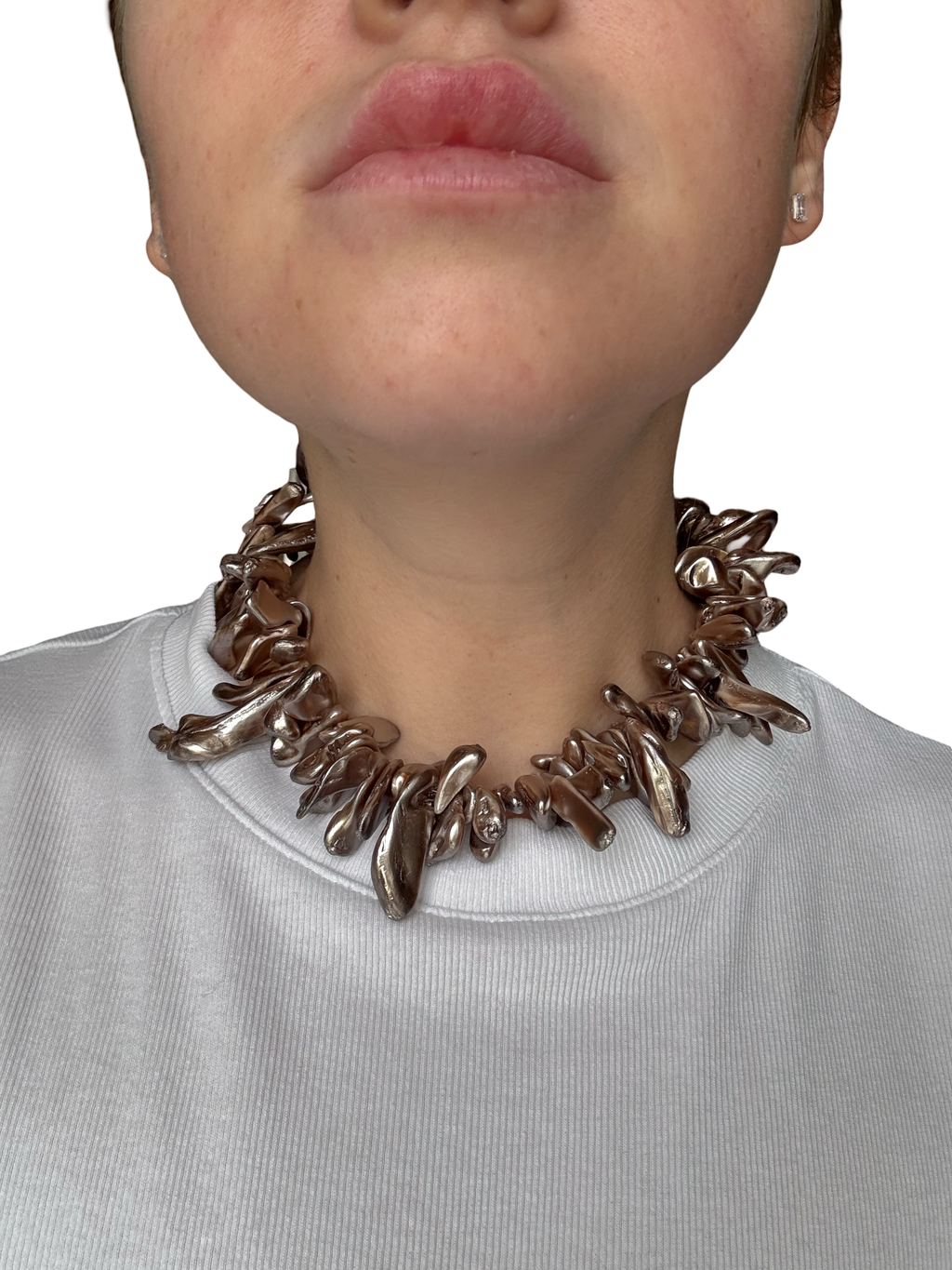 SWAINSBORO PEARL SPIKE COLLAR